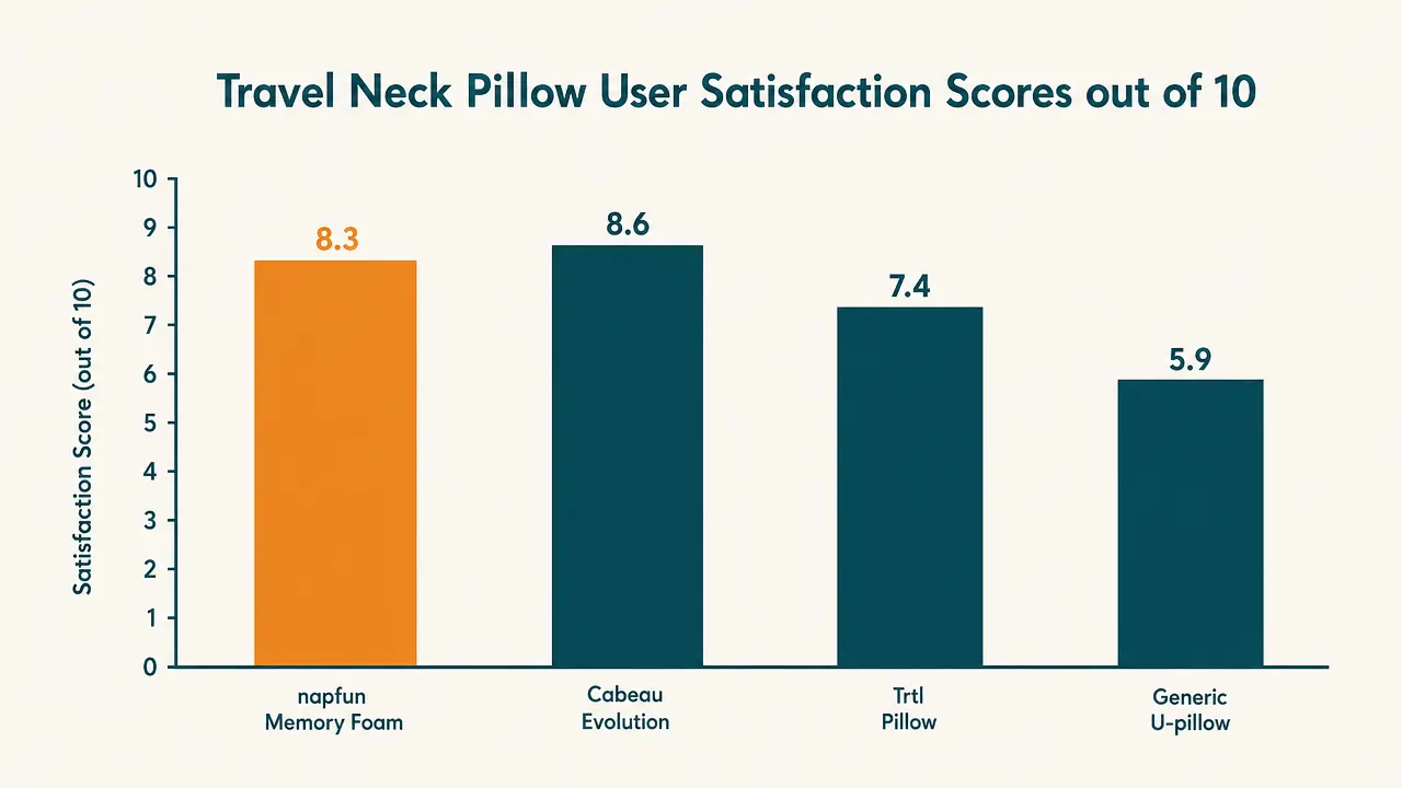 Chart showing foam compression depth measurements at purchase versus after six months of regular use
